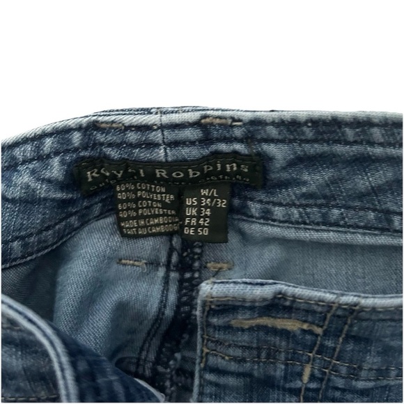 Women’s Royal Robbins Blue Jeans Size 34x32 - Picture 3 of 3